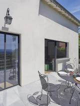 fenetre en alu sur balcon