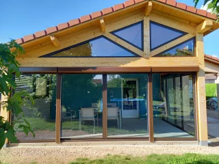 Fenêtre aluminium sur-mesure installée à Chalon-sur-Saône