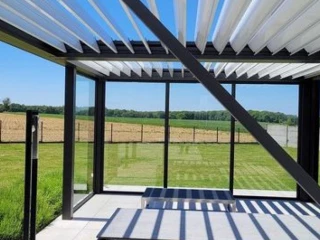 pergola à lames orientables