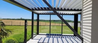 pergola à lames orientables