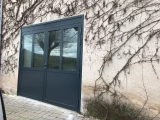 porte de garage sur entrepot