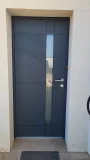 Pose porte d'entrée à Tournus